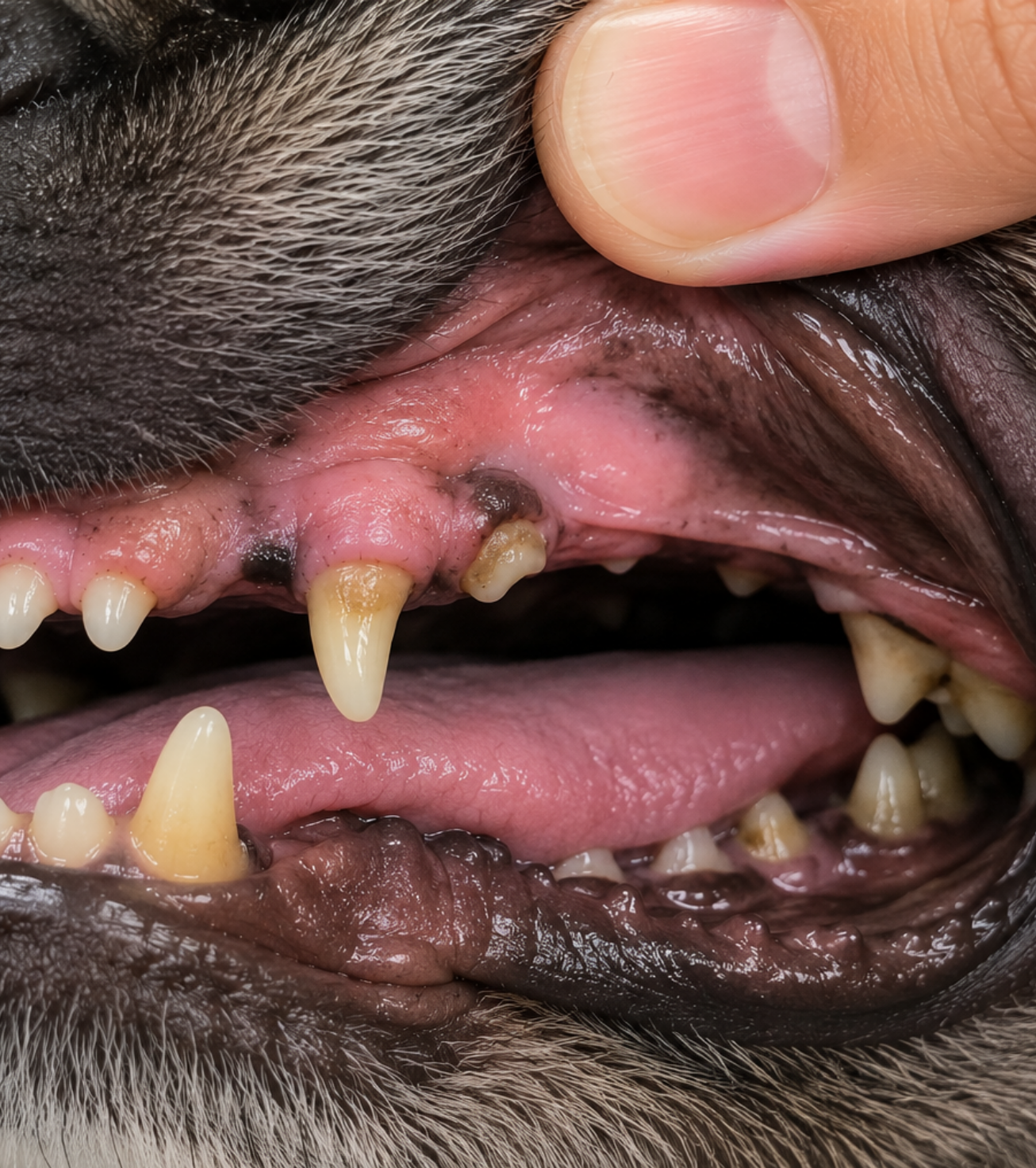 Vetland - Premolars - early dental disease and tooth loss